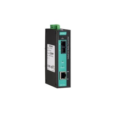 Moxa 入門工業級 乙太網路轉光纖媒體轉換器 IMC-21A-M-SC