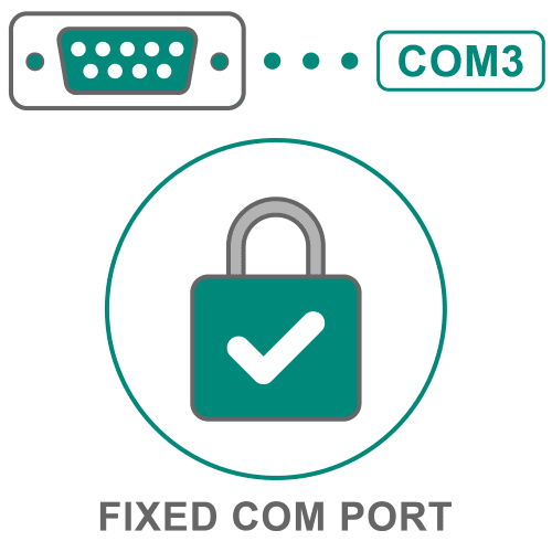 UPort 固定 COM 埠