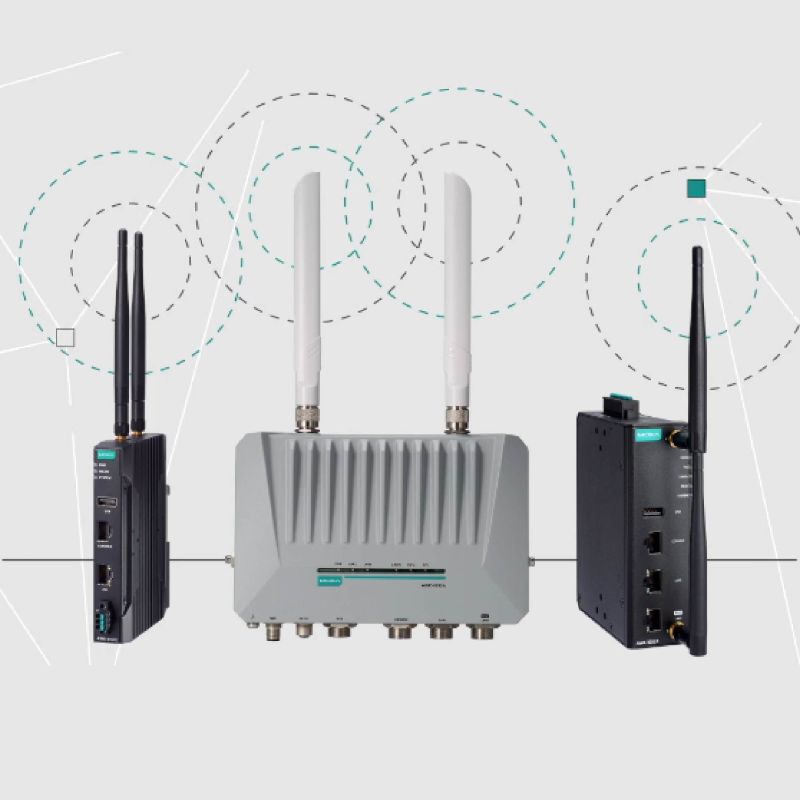 Moxa AWK Wi-Fi 4 至 Wi-Fi 6 多世代選擇